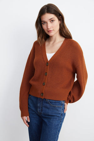 RILEY BUTTON-UP CARDIGAN - Velvet Staging 2.0