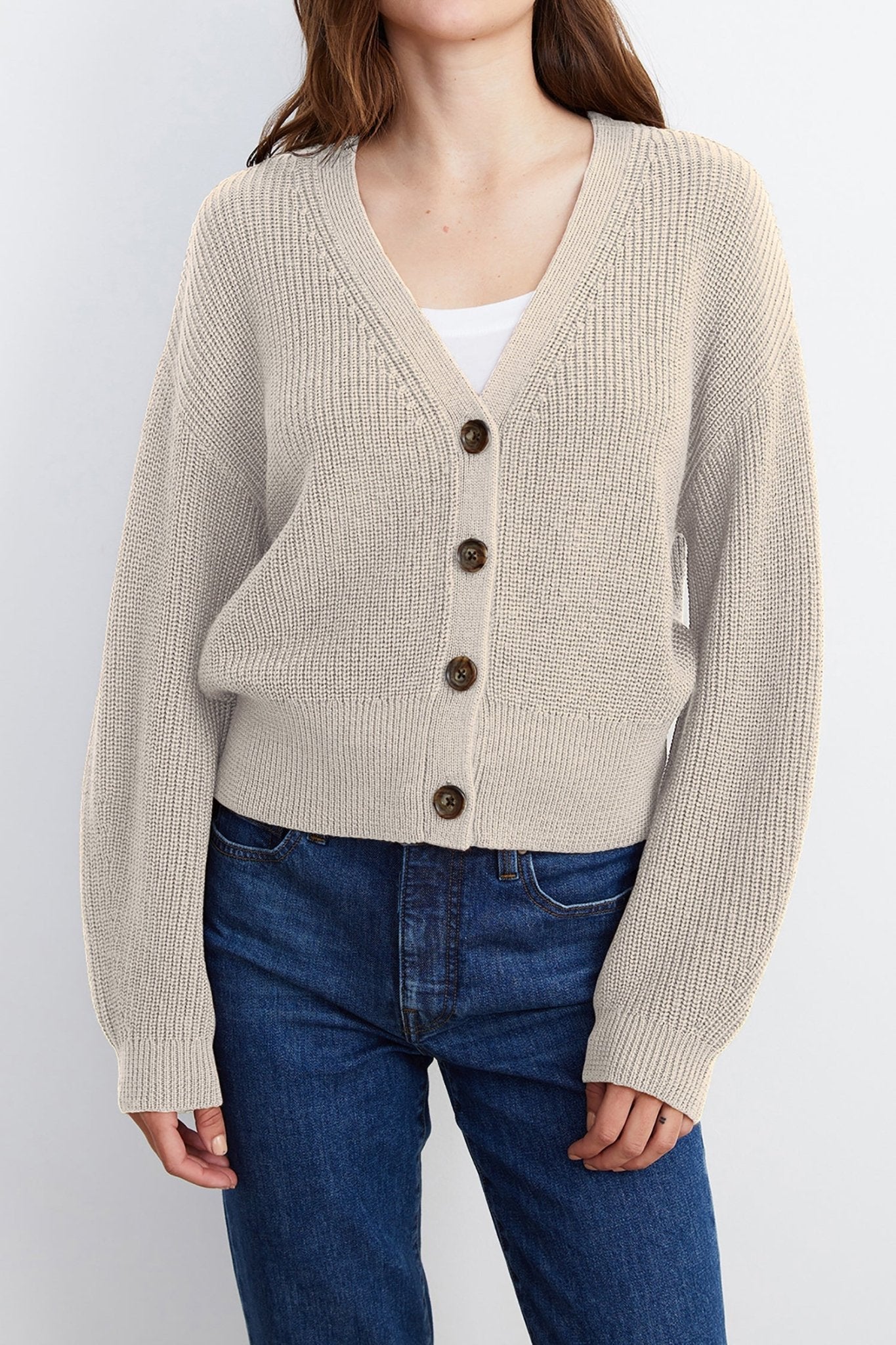 RILEY BUTTON-UP CARDIGAN - Velvet Staging 2.0