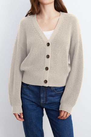 RILEY BUTTON-UP CARDIGAN - Velvet Staging 2.0