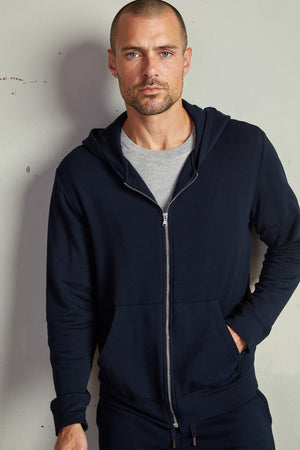 RODAN LUXE FLEECE ZIP HOODIE - Velvet Staging 2.0