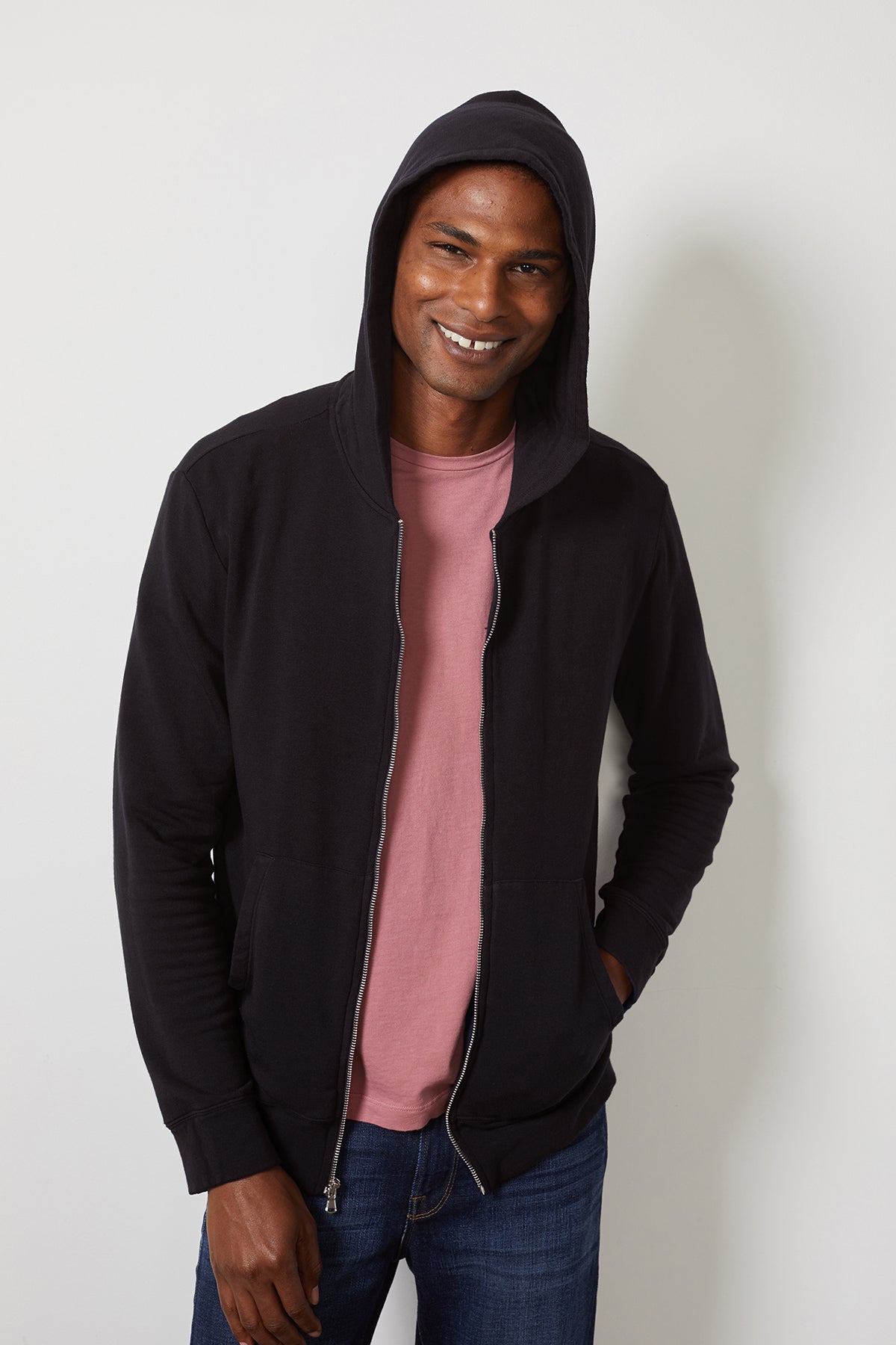 RODAN LUXE FLEECE ZIP HOODIE - Velvet Staging 2.0