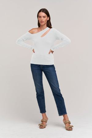 ROSALINA CUT OUT TOP - Velvet Staging 2.0