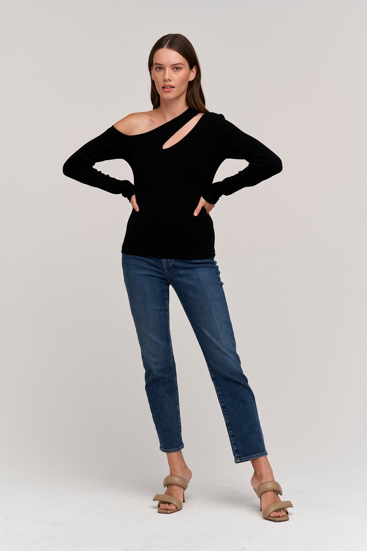ROSALINA CUT OUT TOP - Velvet Staging 2.0-26916322410692
