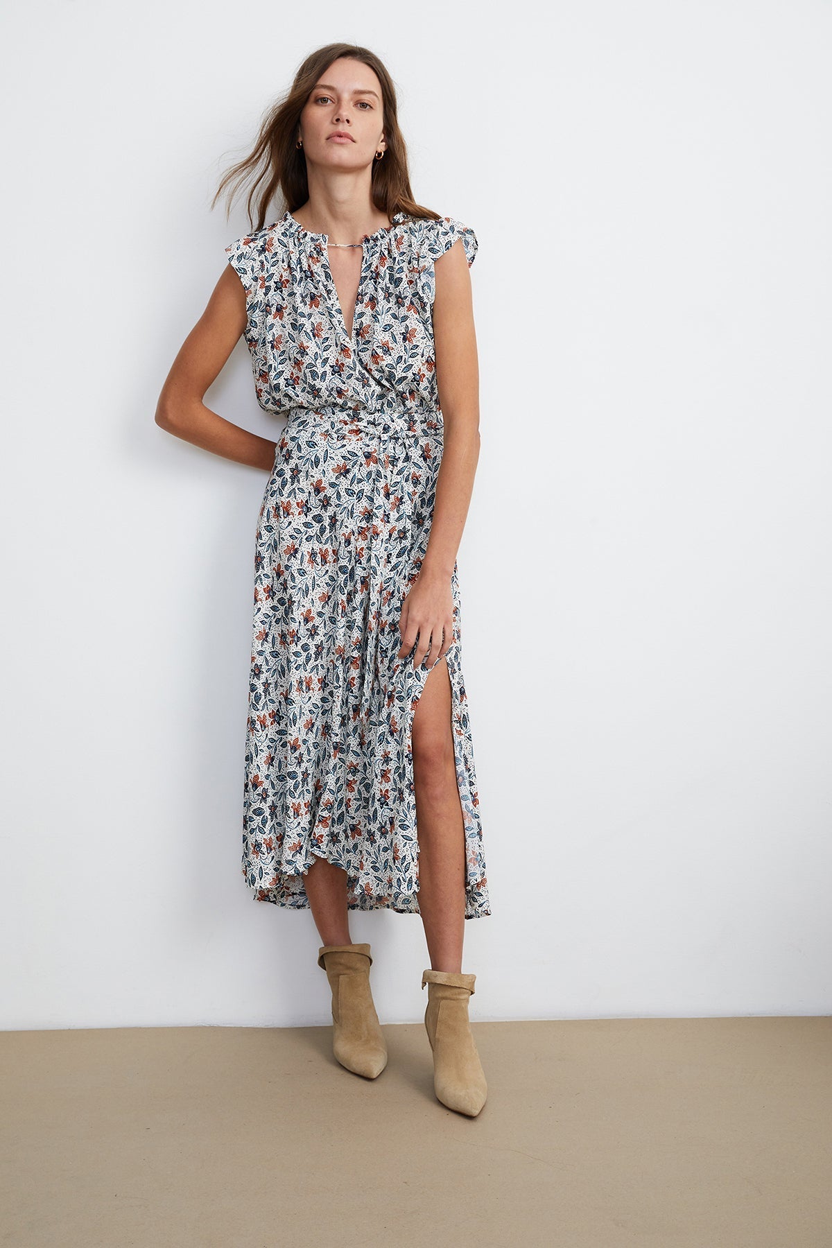 ROSETTA PRINTED BLOUSE - Velvet Staging 2.0