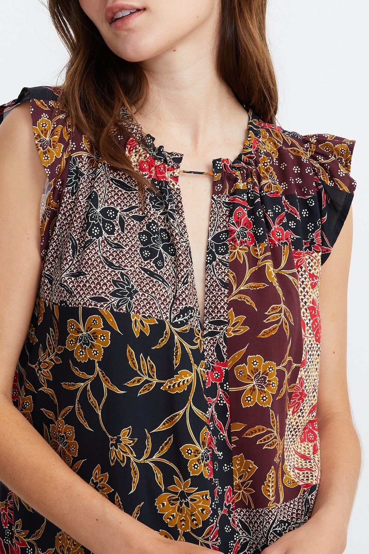 ROSETTA PRINTED BLOUSE - Velvet Staging 2.0-26916327063748