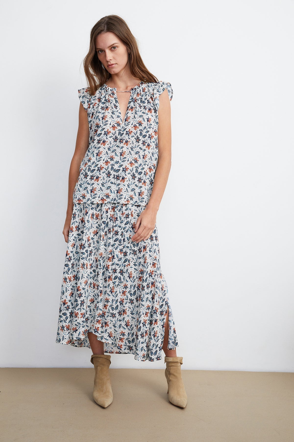 ROSETTA PRINTED BLOUSE - Velvet Staging 2.0