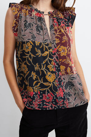 ROSETTA PRINTED BLOUSE - Velvet Staging 2.0