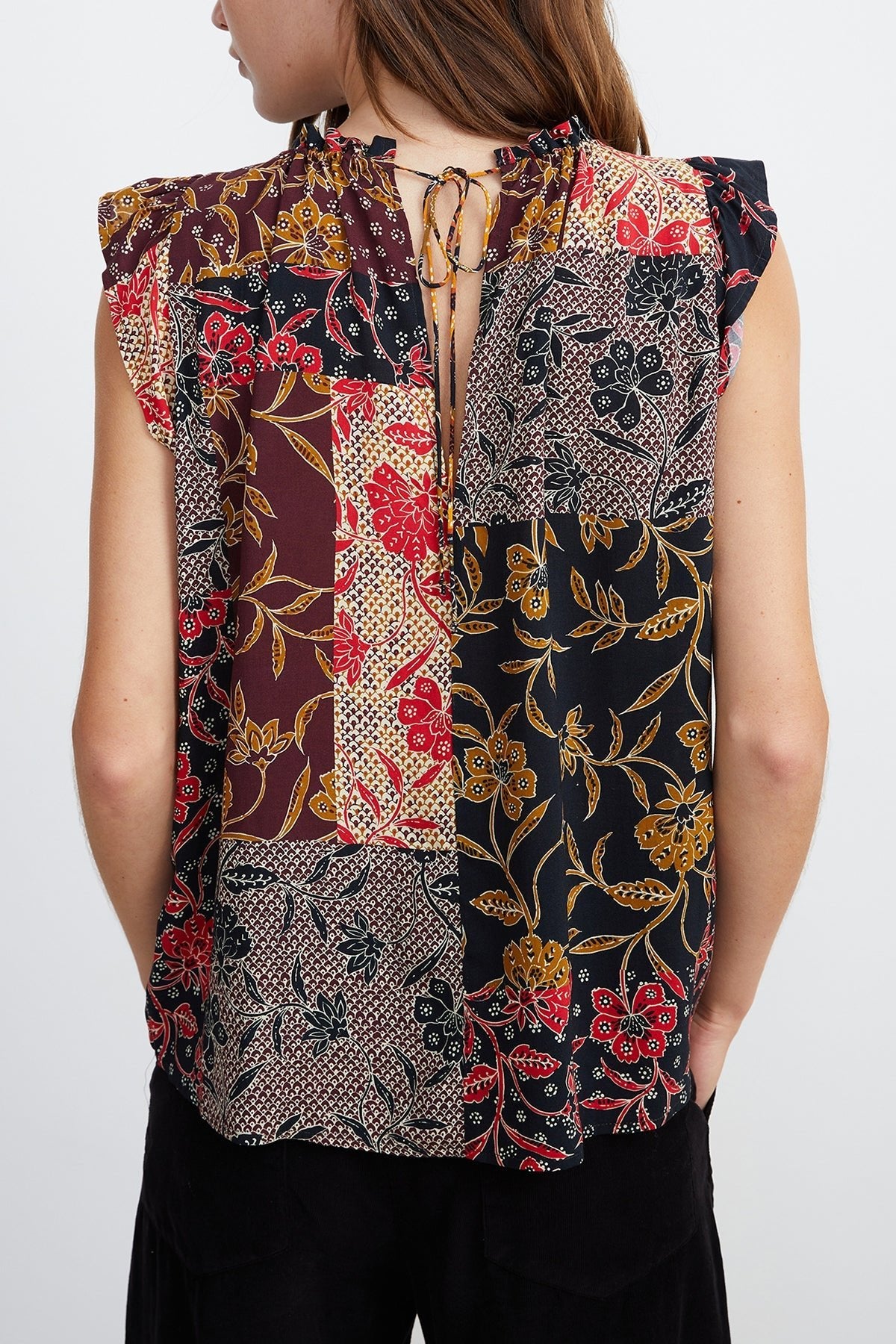 ROSETTA PRINTED BLOUSE - Velvet Staging 2.0-26916327096516