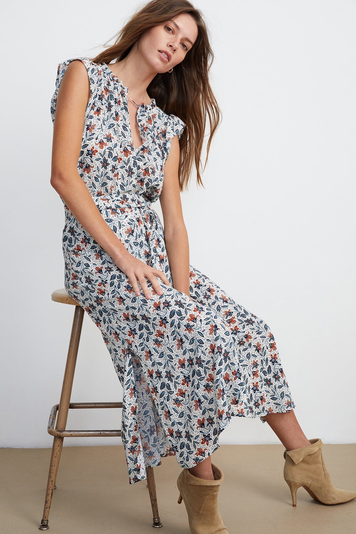 ROSETTA PRINTED BLOUSE - Velvet Staging 2.0