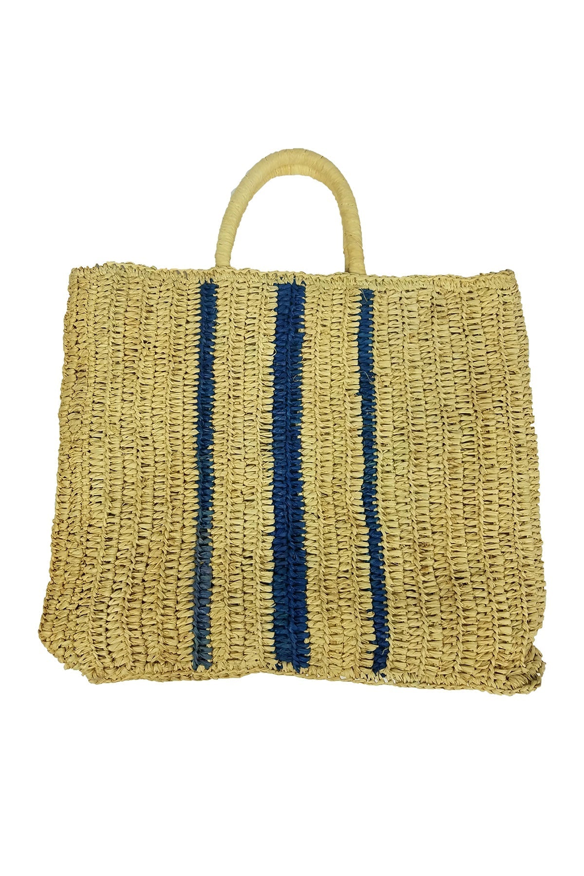 ROW STRIPE STRAW BAG - Velvet Staging 2.0