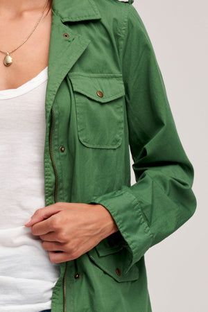 RUBY LIGHT-WEIGHT ARMY JACKET Velvet by Graham & Spencer