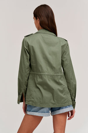 RUBY LIGHT-WEIGHT ARMY JACKET Velvet by Graham & Spencer