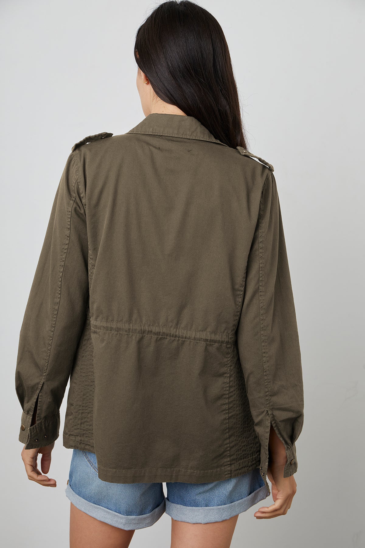 RUBY LIGHT-WEIGHT ARMY JACKET Velvet by Graham & Spencer