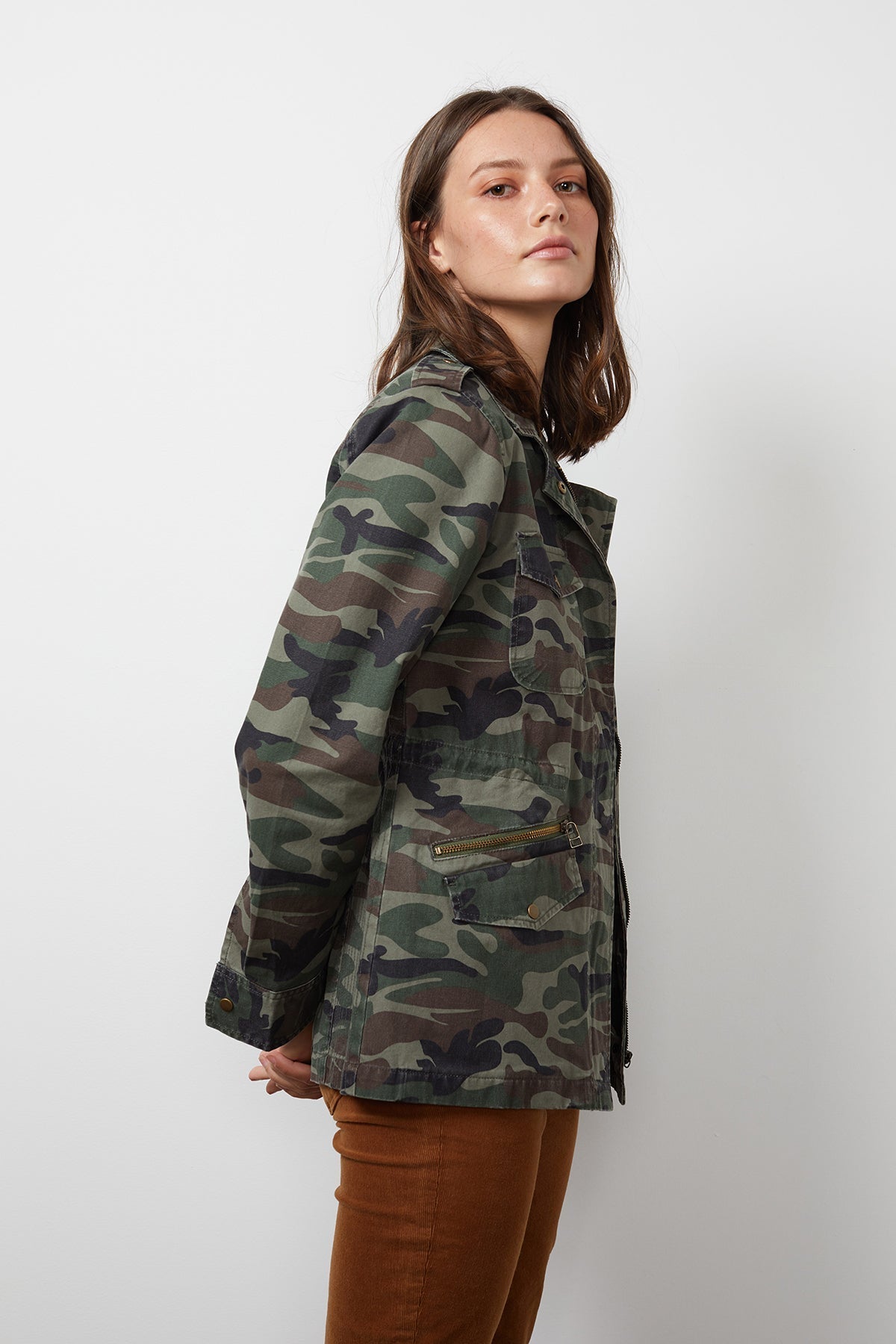 RUBY LIGHT-WEIGHT ARMY JACKET - Velvet Staging 2.0-26916329816260