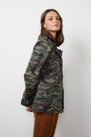 RUBY LIGHT-WEIGHT ARMY JACKET - Velvet Staging 2.0