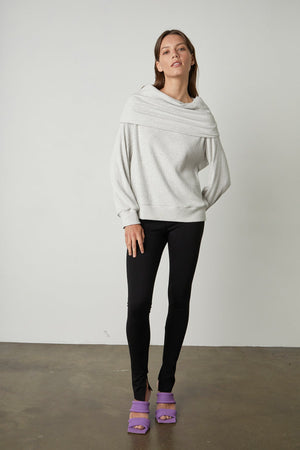 RUTH COWL NECK TOP - Velvet Staging 2.0