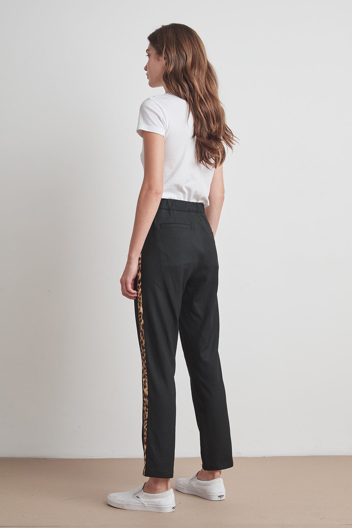 RUTHIE CHEETAH SIDE STRIPE TWILL PANT - Velvet Staging 2.0