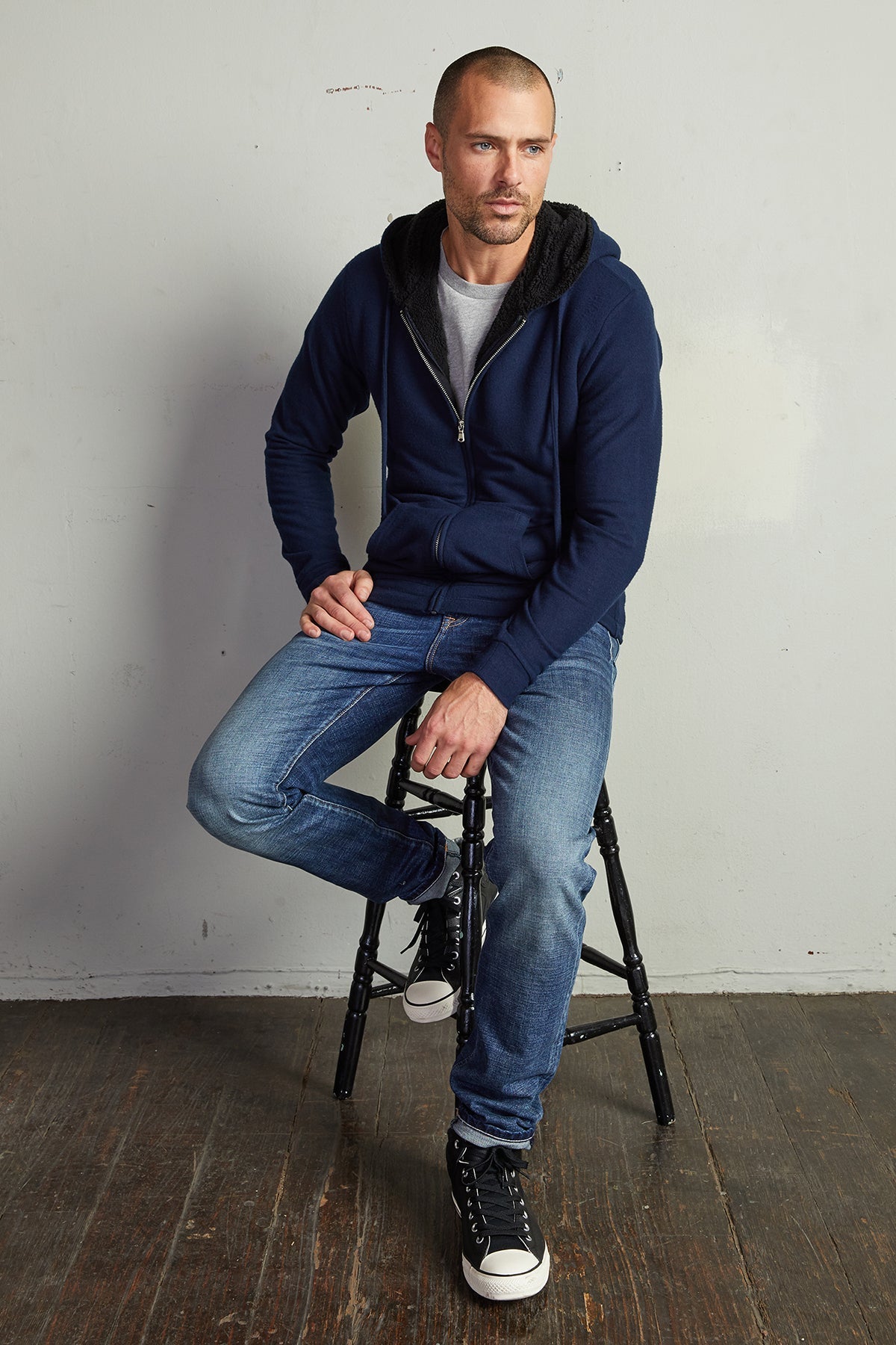 SALVADORE SHERPA LINED HOODIE - Velvet Staging 2.0-26916333256900