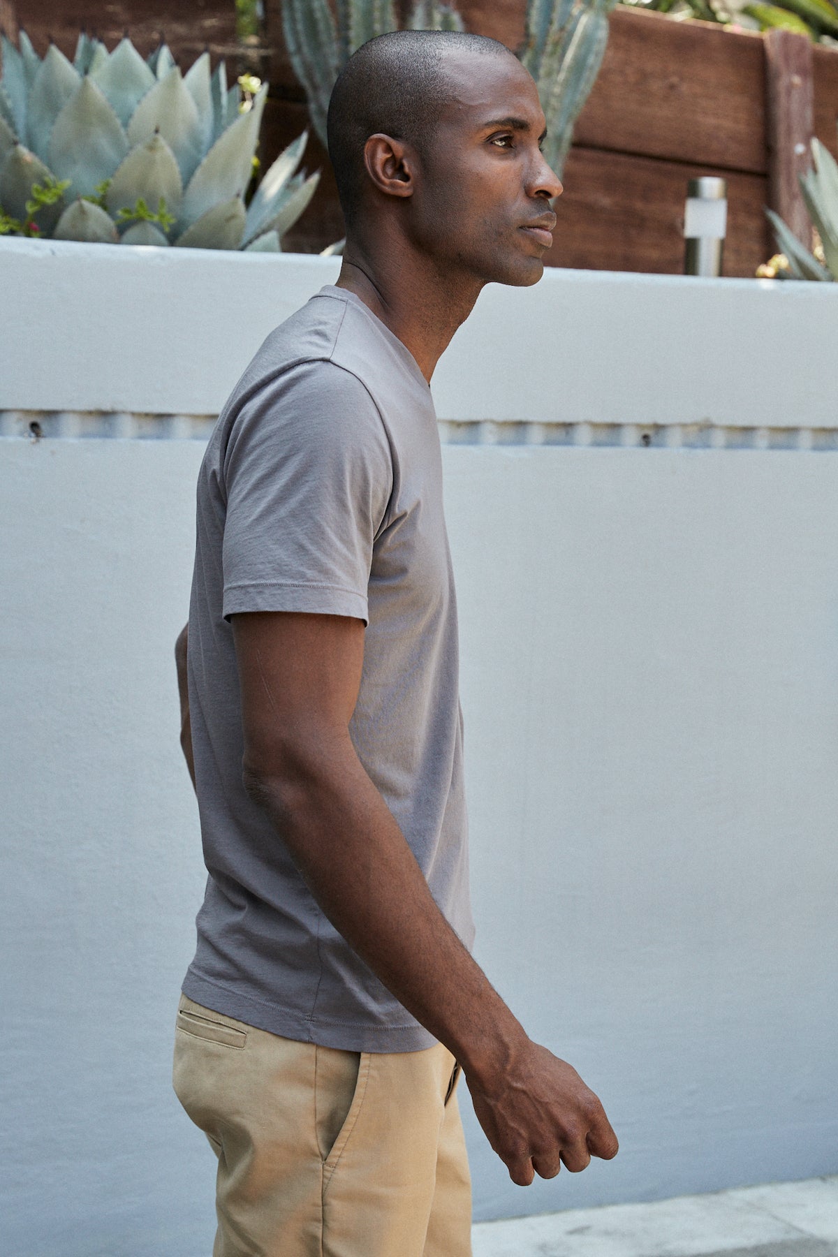 SAMSEN WHISPER CLASSIC TEE Velvet by Graham & Spencer
