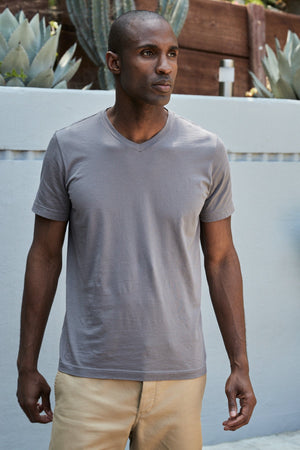 SAMSEN WHISPER CLASSIC TEE Velvet by Graham & Spencer