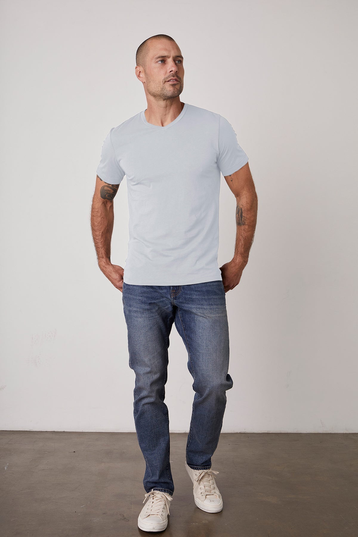 SAMSEN WHISPER CLASSIC TEE Velvet by Graham & Spencer-26916334665924