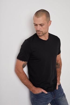 SAMSEN WHISPER CLASSIC TEE Velvet by Graham & Spencer