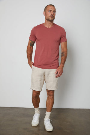 SAMSEN WHISPER CLASSIC TEE Velvet by Graham & Spencer