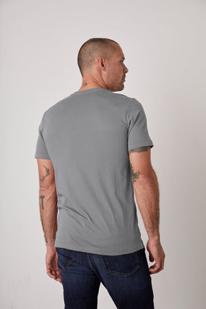 SAMSEN WHISPER CLASSIC V-NECK TEE - Velvet Staging 2.0