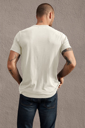 SAMSEN WHISPER CLASSIC V-NECK TEE - Velvet Staging 2.0