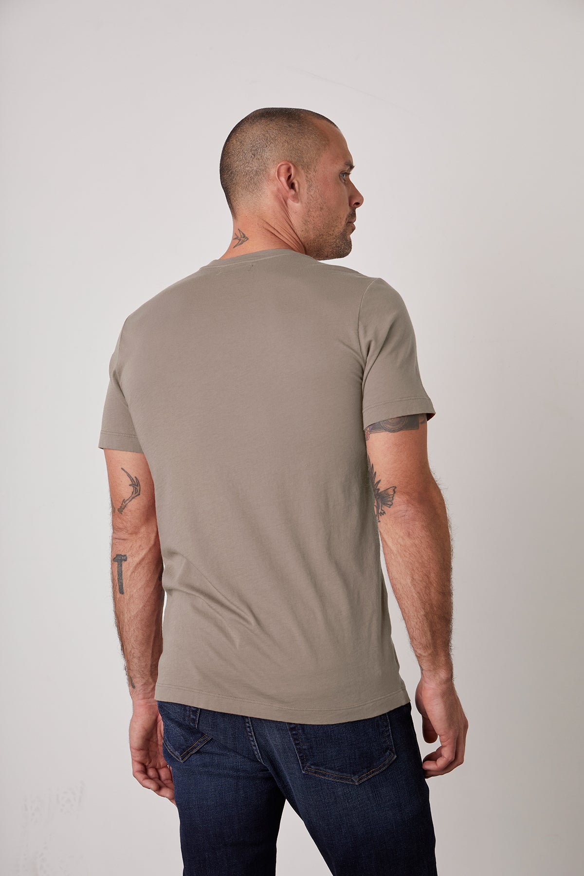 SAMSEN WHISPER CLASSIC V-NECK TEE - Velvet Staging 2.0-26916338401476
