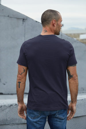 SAMSEN WHISPER CLASSIC V-NECK TEE - Velvet Staging 2.0