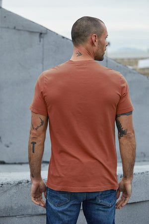 SAMSEN WHISPER CLASSIC V-NECK TEE - Velvet Staging 2.0