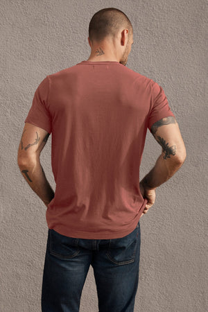 SAMSEN WHISPER CLASSIC V-NECK TEE - Velvet Staging 2.0