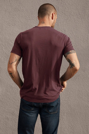 SAMSEN WHISPER CLASSIC V-NECK TEE - Velvet Staging 2.0