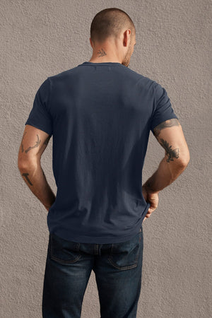 SAMSEN WHISPER CLASSIC V-NECK TEE - Velvet Staging 2.0