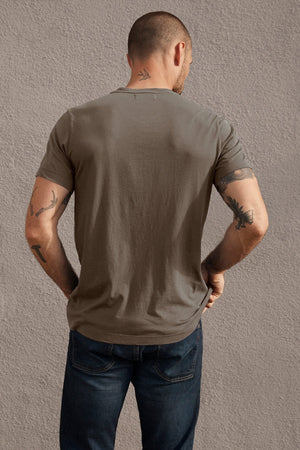 SAMSEN WHISPER CLASSIC V-NECK TEE - Velvet Staging 2.0