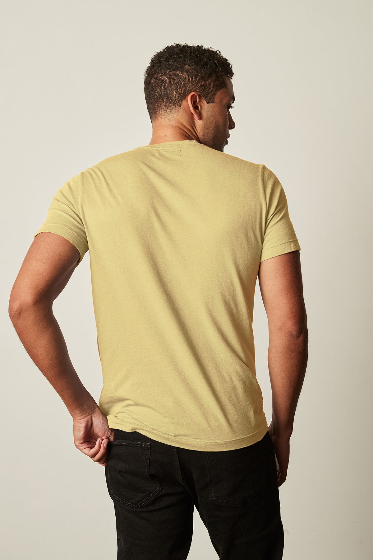 SAMSEN WHISPER CLASSIC V-NECK TEE - Velvet Staging 2.0-26916338237636