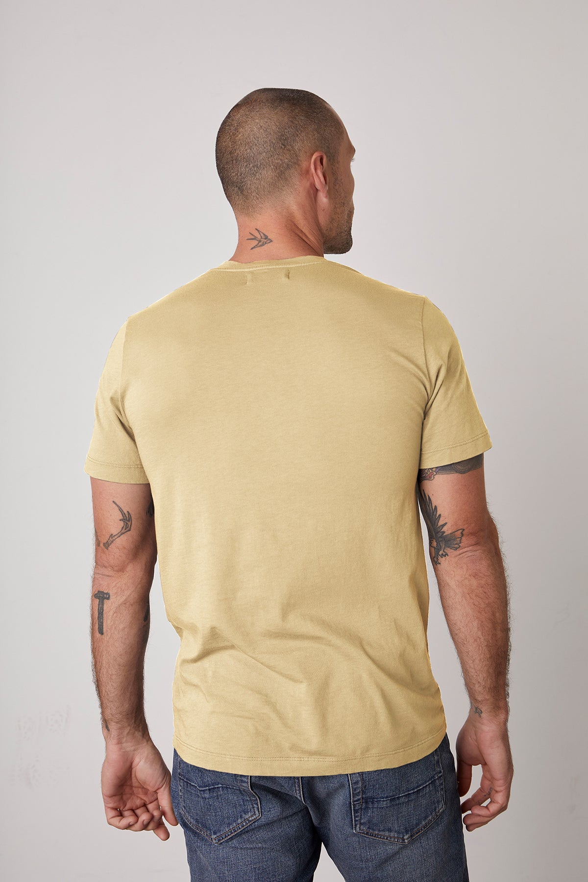 SAMSEN WHISPER CLASSIC V-NECK TEE - Velvet Staging 2.0-26916338827460