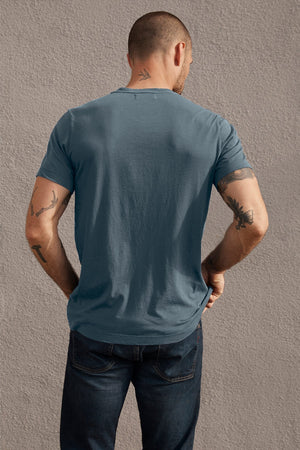 SAMSEN WHISPER CLASSIC V-NECK TEE - Velvet Staging 2.0