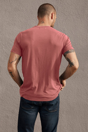 SAMSEN WHISPER CLASSIC V-NECK TEE - Velvet Staging 2.0