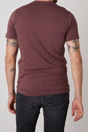 SAMSEN WHISPER CLASSIC V-NECK TEE - Velvet Staging 2.0