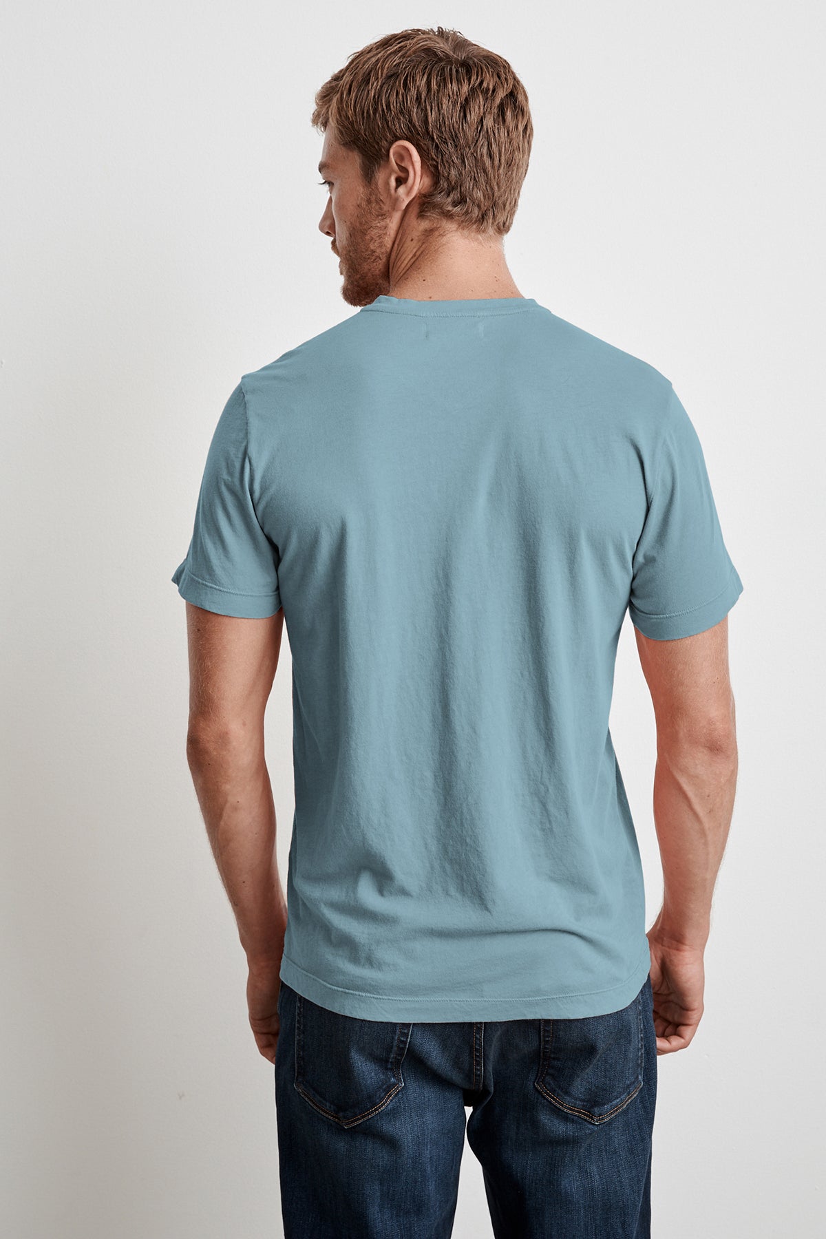 SAMSEN WHISPER CLASSIC V-NECK TEE - Velvet Staging 2.0-26916335583428
