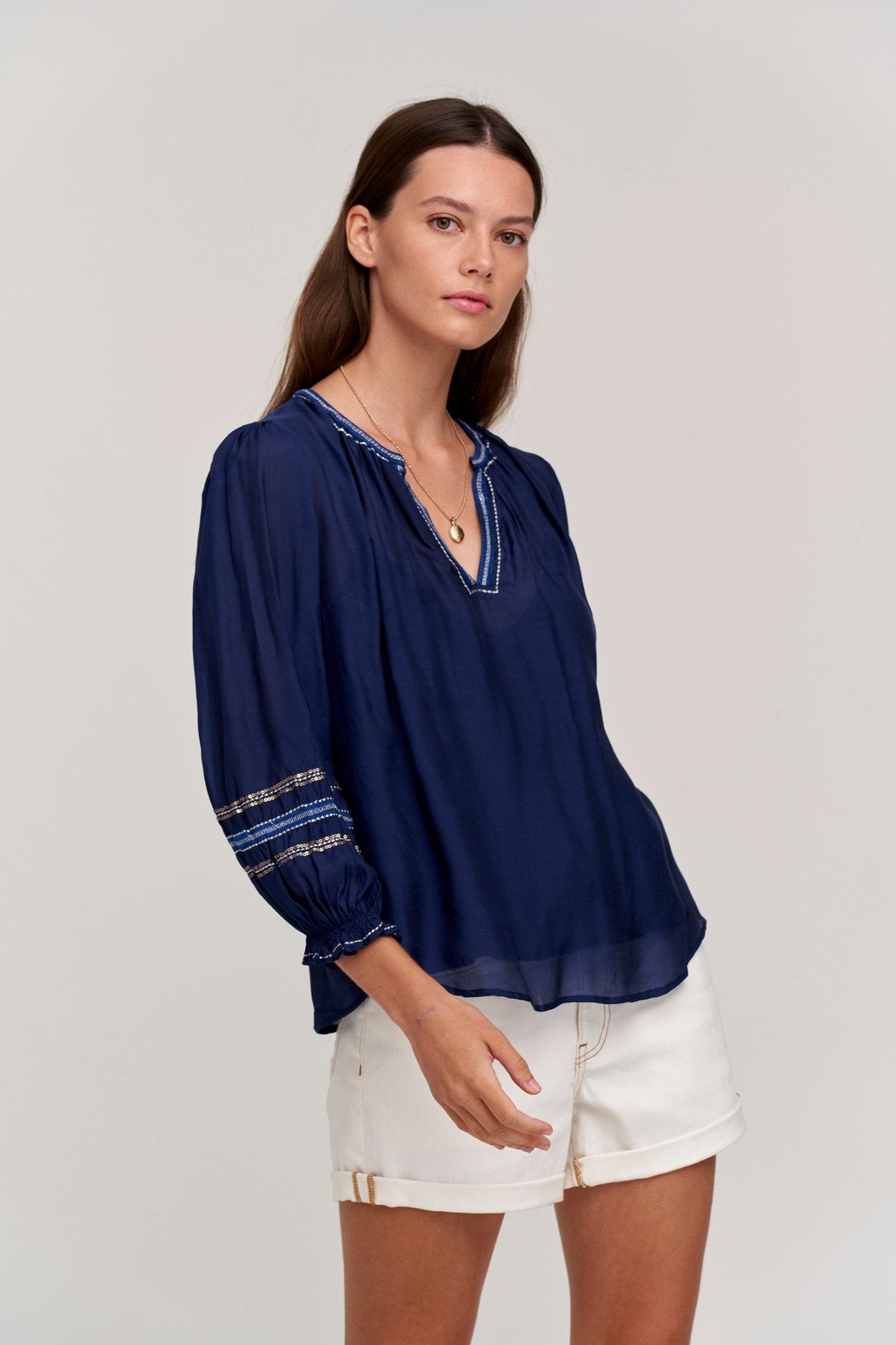 SANDRA BOHO BLOUSE - Velvet Staging 2.0