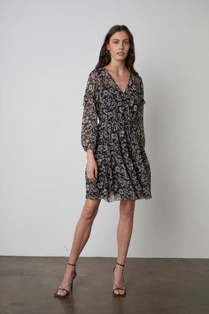 SELINA PRINTED BOHO DRESS - Velvet Staging 2.0