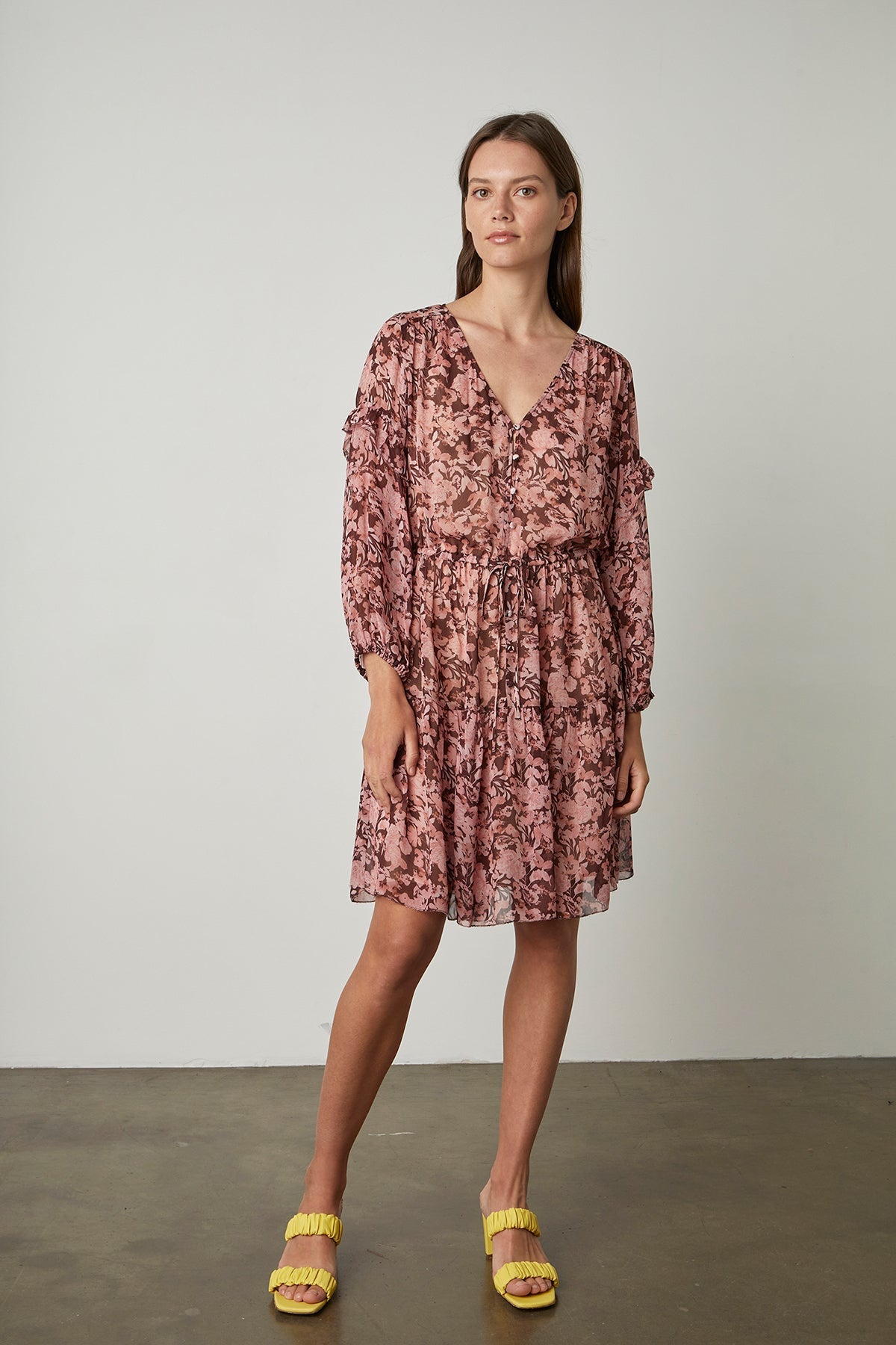 SELINA PRINTED BOHO DRESS - Velvet Staging 2.0