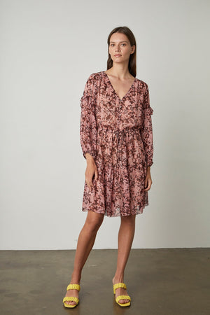 SELINA PRINTED BOHO DRESS - Velvet Staging 2.0