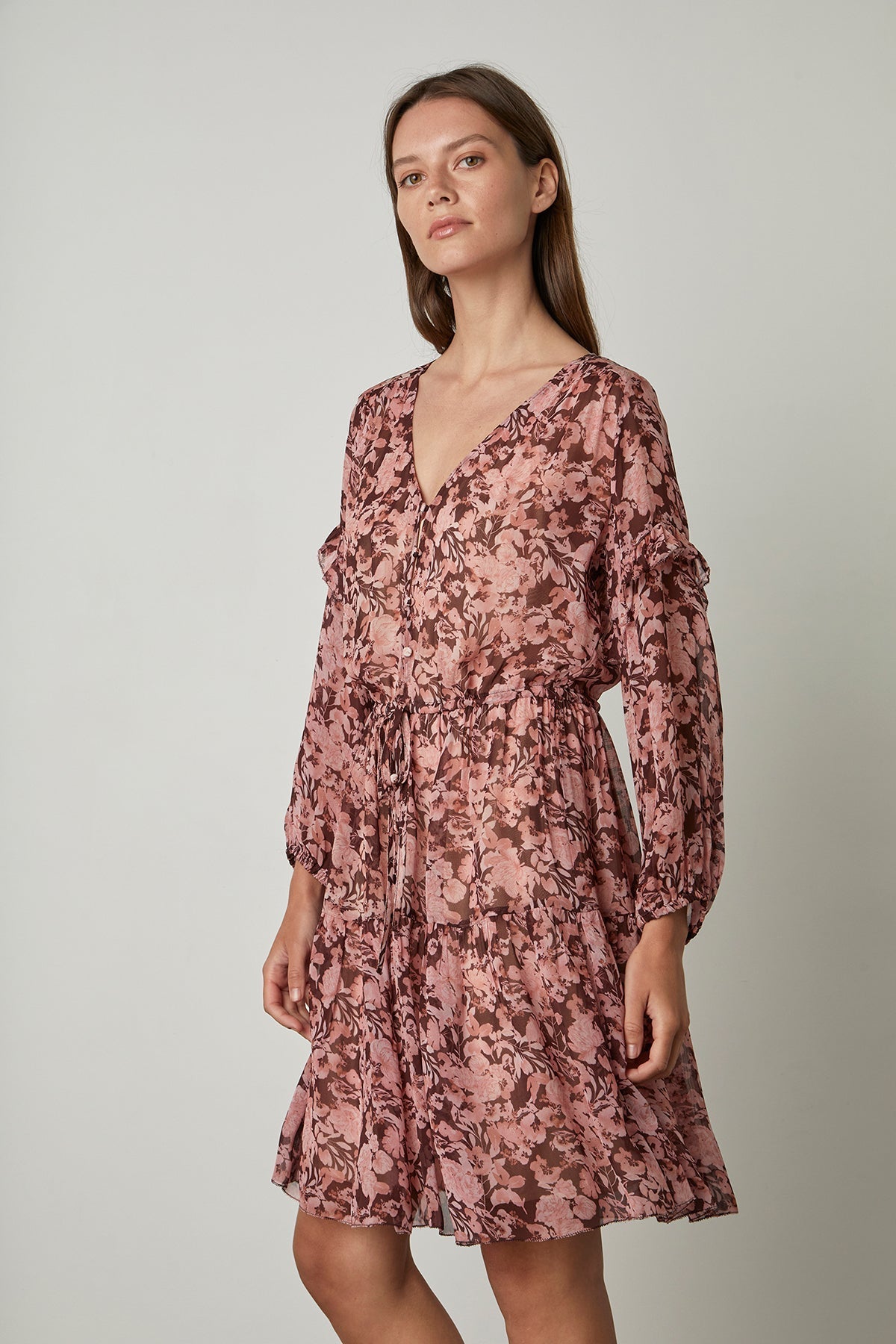 SELINA PRINTED BOHO DRESS - Velvet Staging 2.0-26916341514436