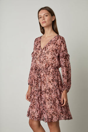 SELINA PRINTED BOHO DRESS - Velvet Staging 2.0