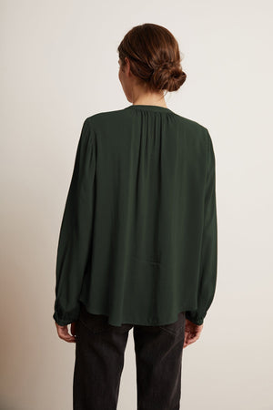 SERAFINA BUTTON-UP BLOUSE - Velvet Staging 2.0