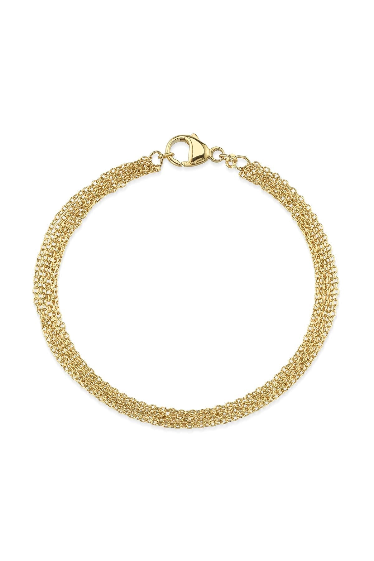 SEVEN STRAND BRACELET IN GOLD BY SLOAN - Velvet Staging 2.0